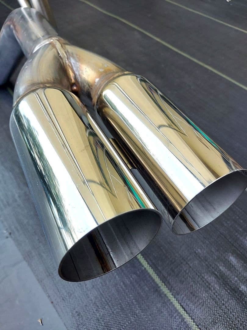 出口2本出しステンレスマフラー　○75系NA・ターボ共通4WD不可　送料込み価格