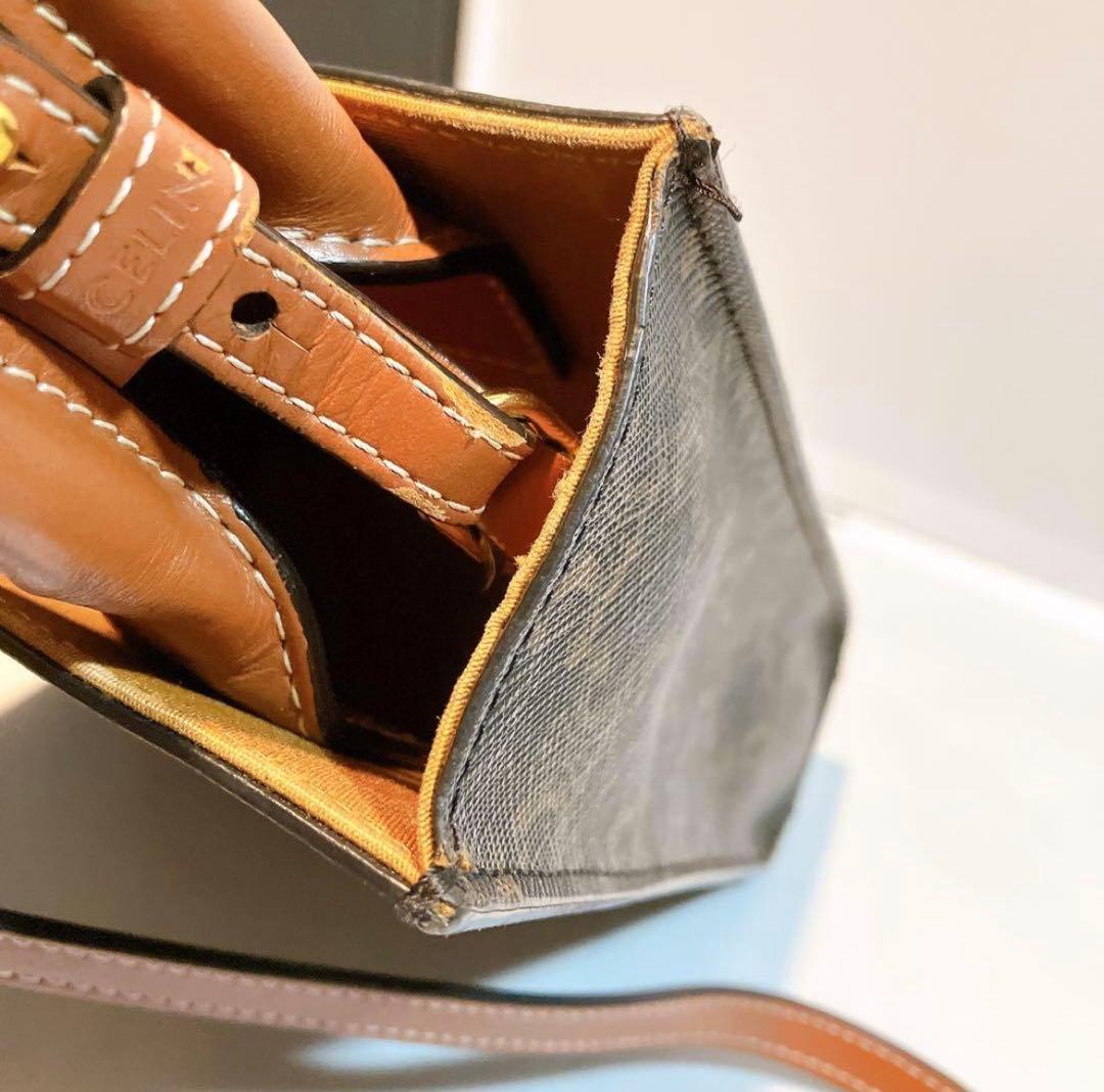 CELINE セリーヌ　トリオンフ ミニ バーティカルカバ　ショルダーバッグ