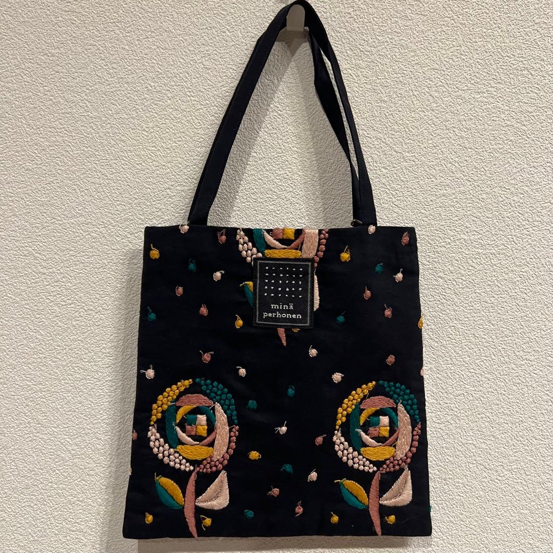 【新品未使用】 ミナペルホネン sand rose ミニバッグ