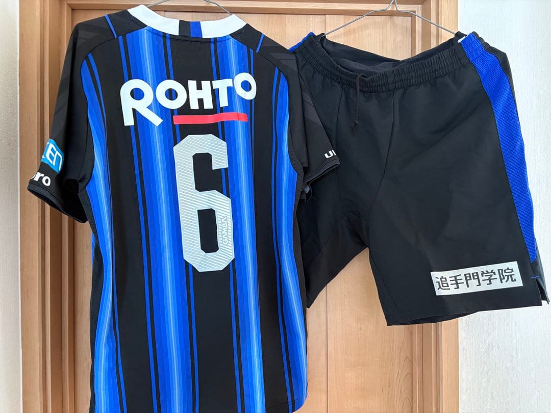 ガンバ大阪　選手支給ユニフォーム上下セット