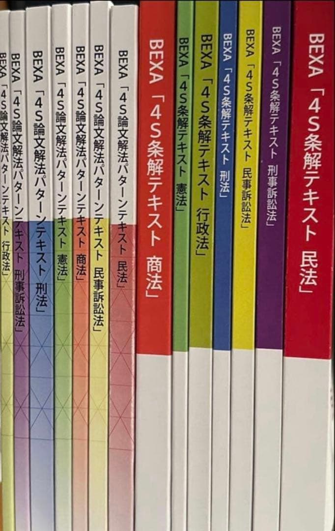 BEXA中村4S論文解法パターンテキスト4S条解テキスト2020