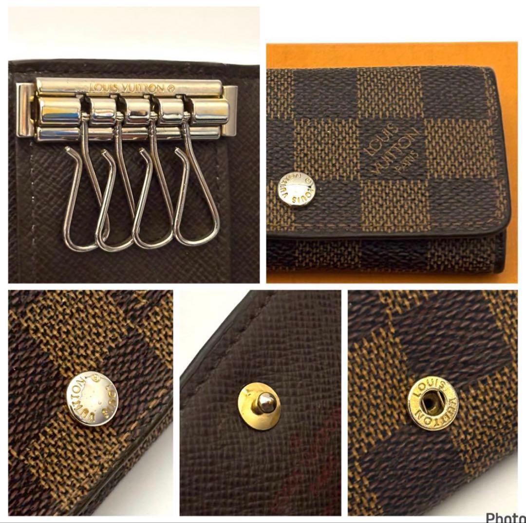 ⭐️新品並レベル⭐️ルイヴィトン⭐️ダミエ⭐️ミュレティクレ⭐️4連キーケース⭐️