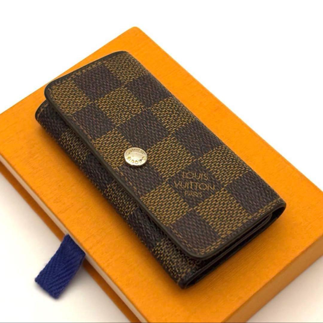 ⭐️新品並レベル⭐️ルイヴィトン⭐️ダミエ⭐️ミュレティクレ⭐️4連キーケース⭐️