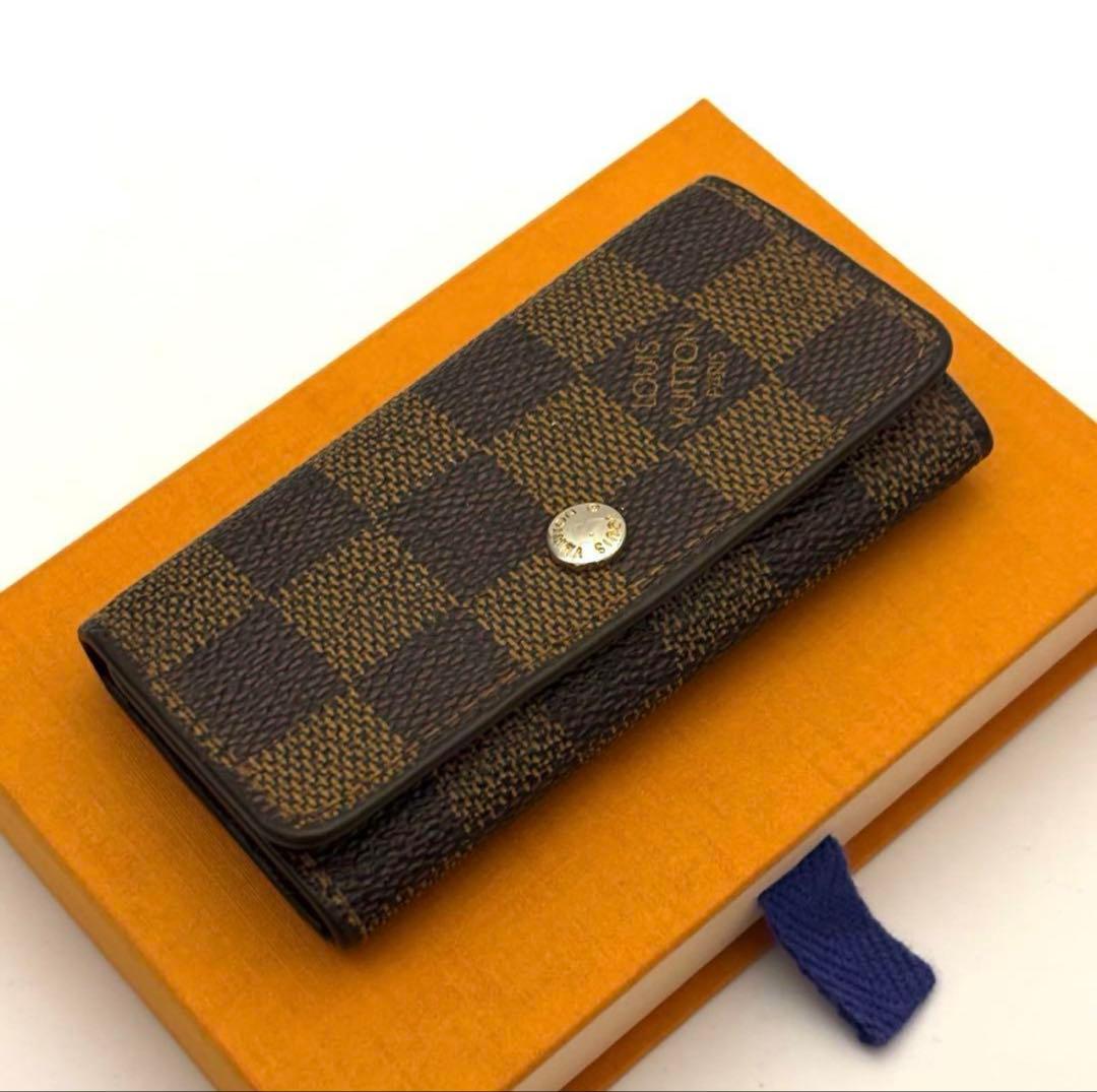 ⭐️新品並レベル⭐️ルイヴィトン⭐️ダミエ⭐️ミュレティクレ⭐️4連キーケース⭐️