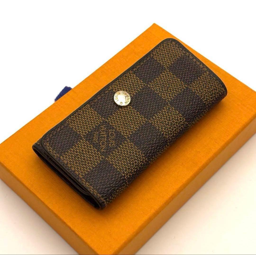 ⭐️新品並レベル⭐️ルイヴィトン⭐️ダミエ⭐️ミュレティクレ⭐️4連キーケース⭐️