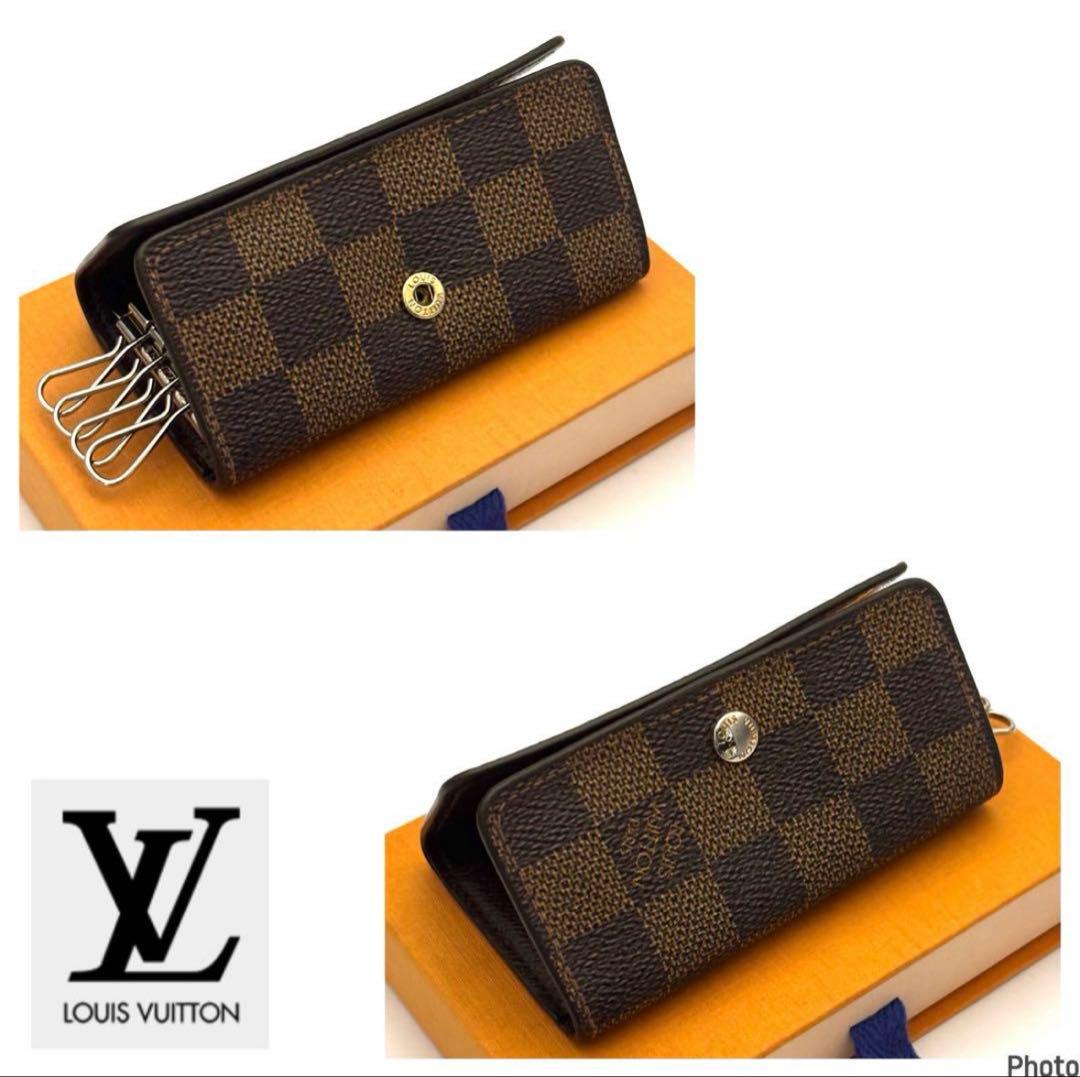 ⭐️新品並レベル⭐️ルイヴィトン⭐️ダミエ⭐️ミュレティクレ⭐️4連キーケース⭐️