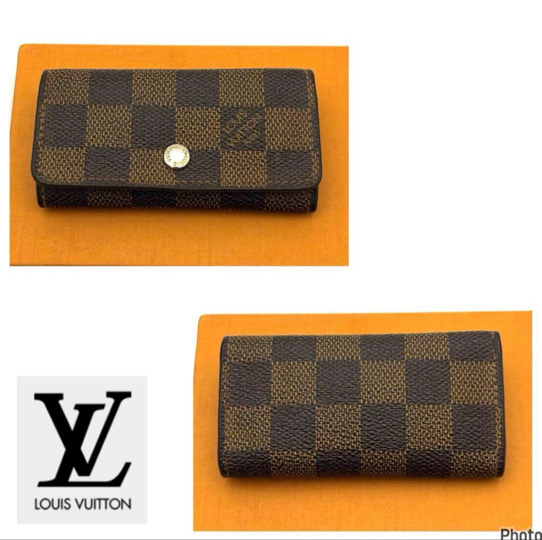 ⭐️新品並レベル⭐️ルイヴィトン⭐️ダミエ⭐️ミュレティクレ⭐️4連キーケース⭐️