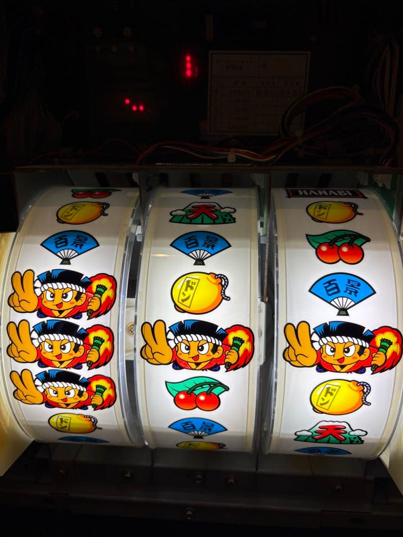 送料込み パチスロ エレコ 4号機 花火百景 不要機付