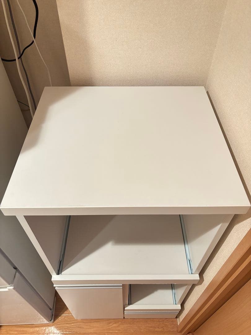 【送料込み】レンジボード　食器棚　一人暮らし　コンパクト　完成品　タンスのゲン