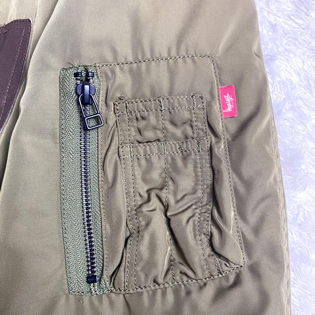 ジャケット・アウター STUSSY MA-1 00s y2k archive reversible L