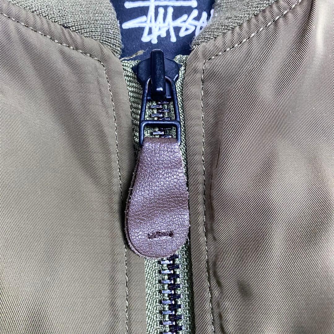 ジャケット・アウター STUSSY MA-1 00s y2k archive reversible L
