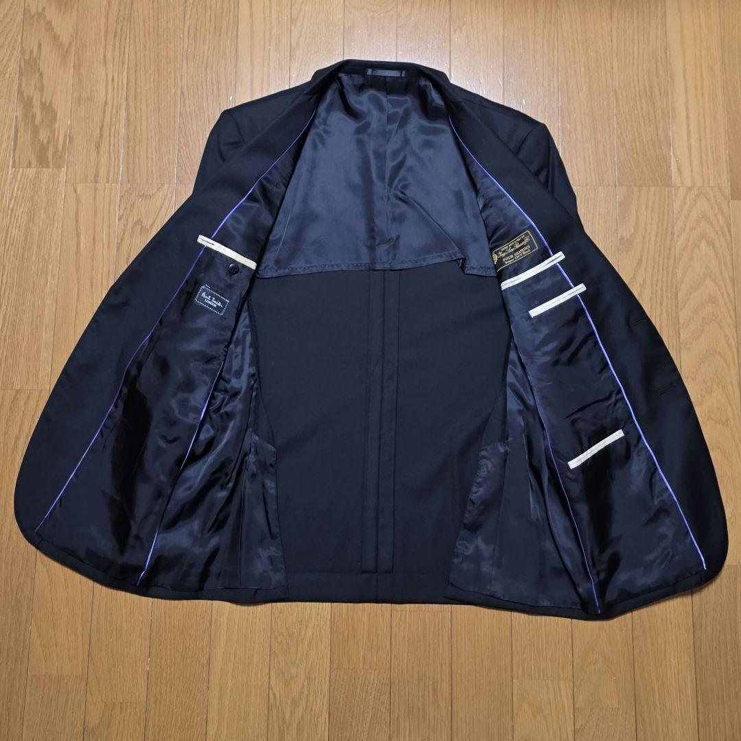 美品 Paul Smith ロロピアーナ セットアップスーツ ブラックM2