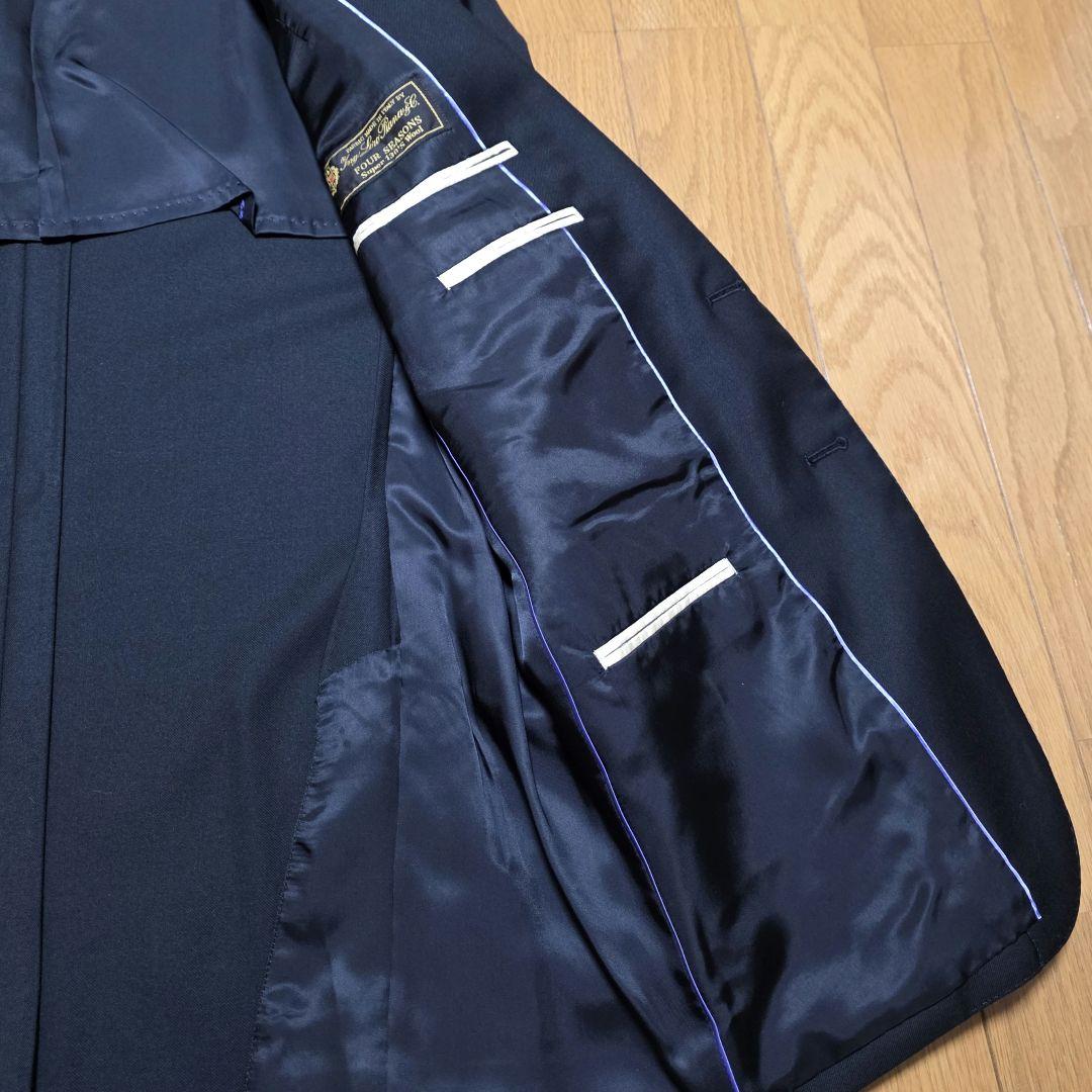 美品 Paul Smith ロロピアーナ セットアップスーツ ブラックM2