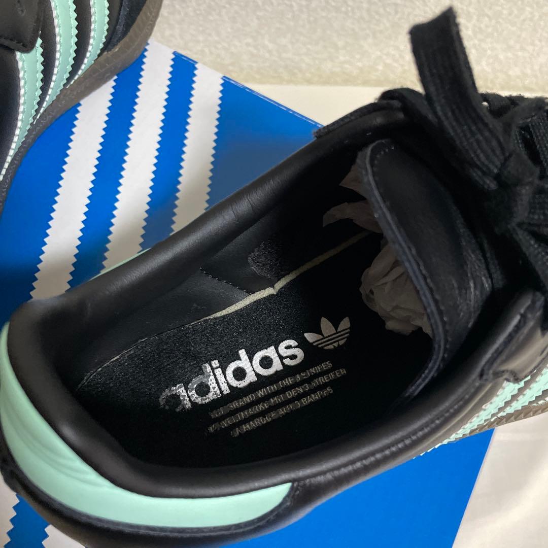 値下げadidasサンバOG ブラック/ミント 39 1/3