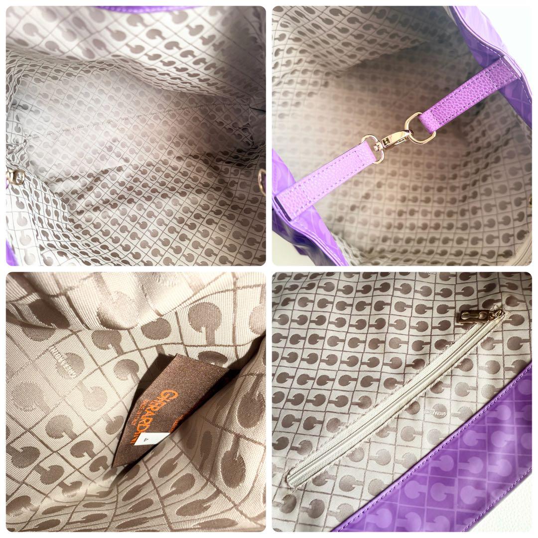 美品GHERARDINIゲラルディーニ トートバッグ A4収納 イタリア製