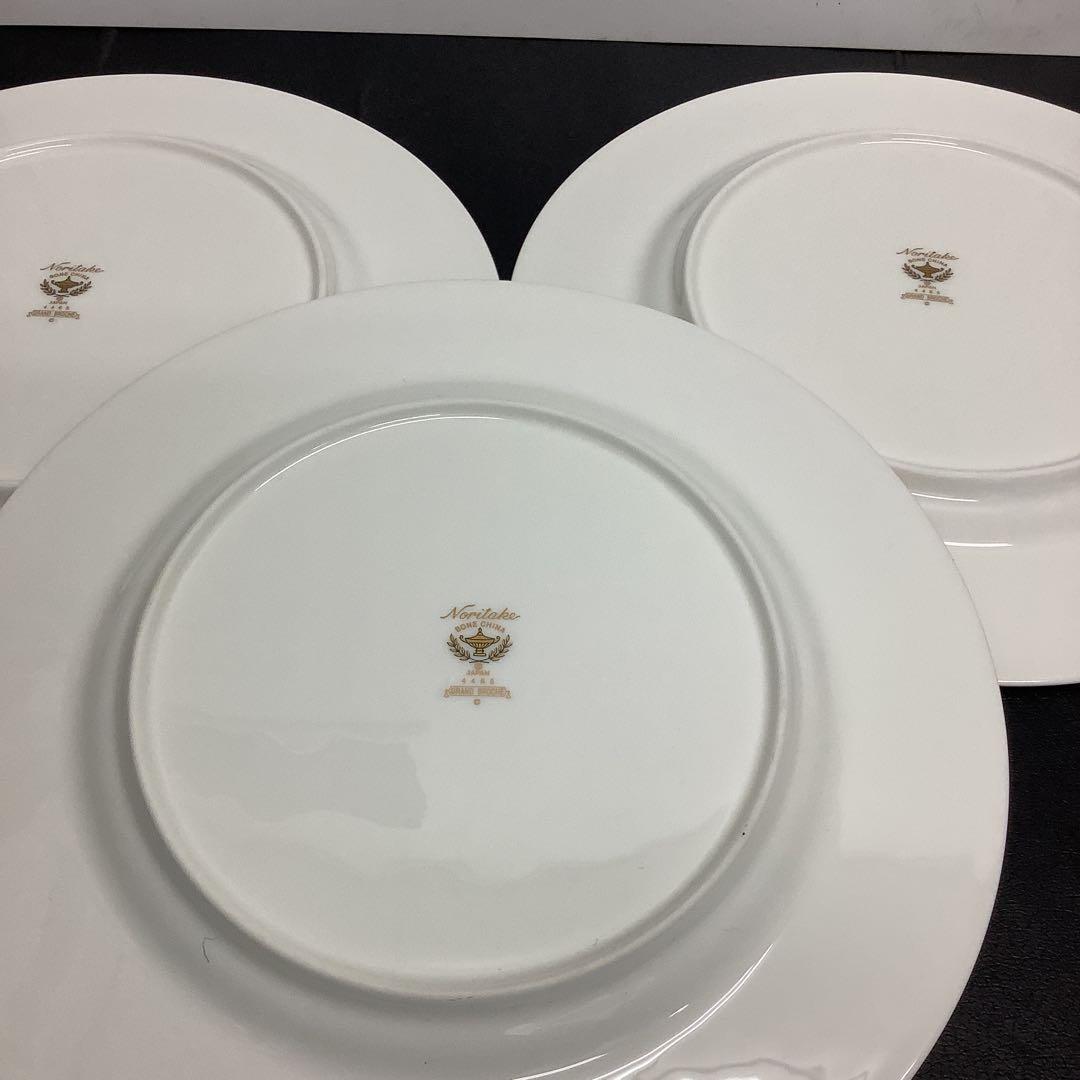 た*ん様 新品　ノリタケ　Noritake グランブロシェ 4枚　27.5 プレ