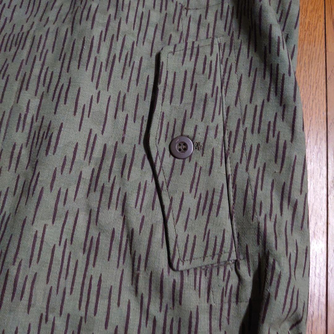 豆*ー様 1974年製 チェコ軍 レインドロップ フィールドカモ コート