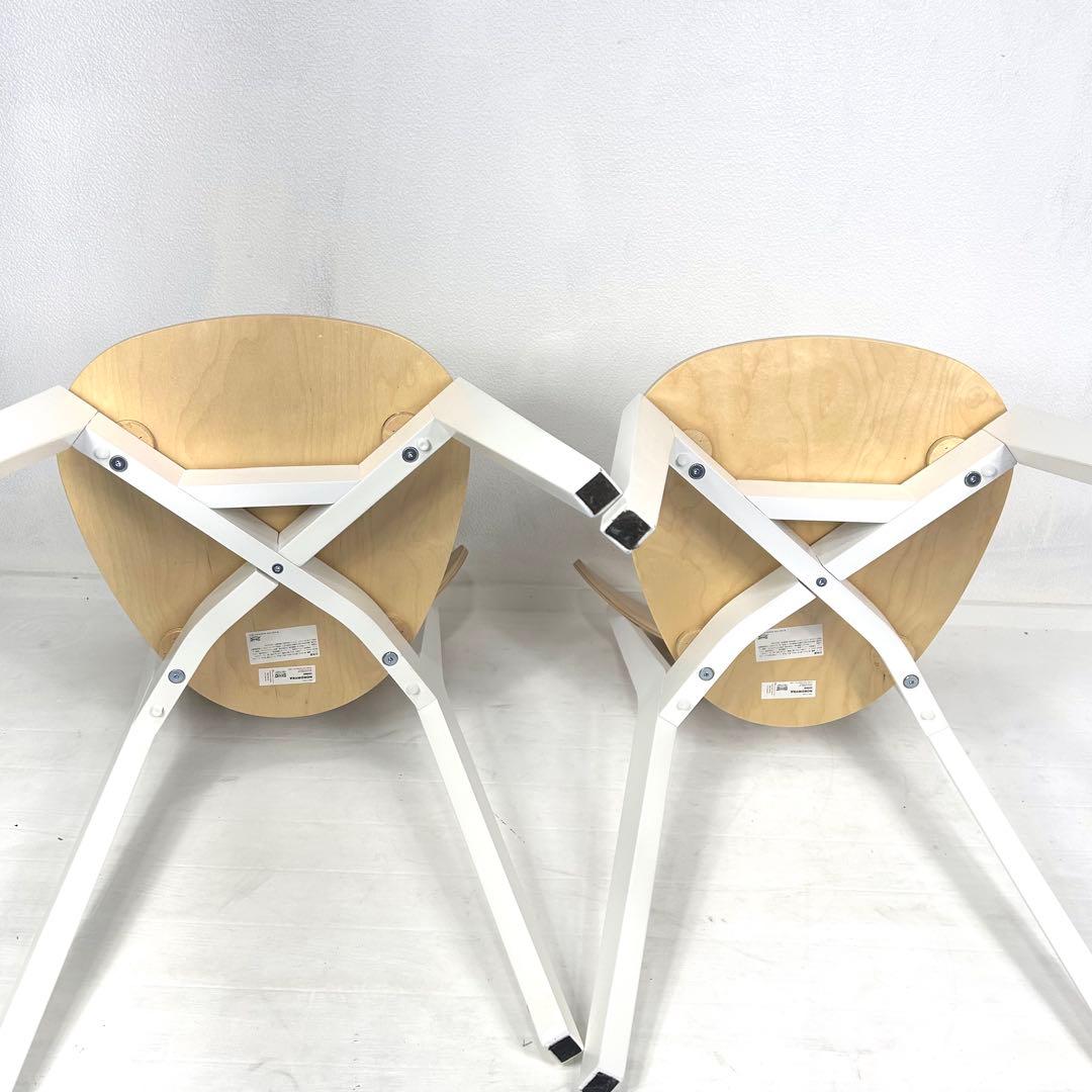 IKEA チェア NORDMYRA ノールドミーラ 2脚 ダイニングチェア