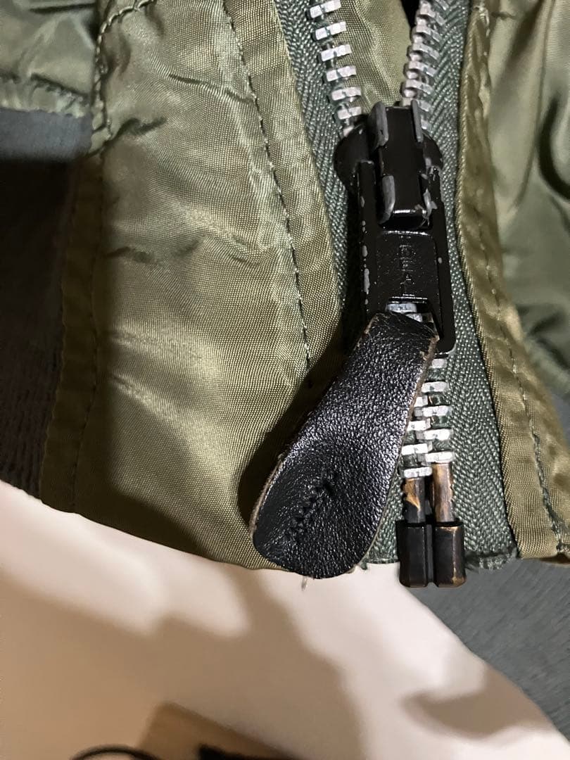 80s90s USA製 アルファインダストリーズ MA-1 フライトジャケット