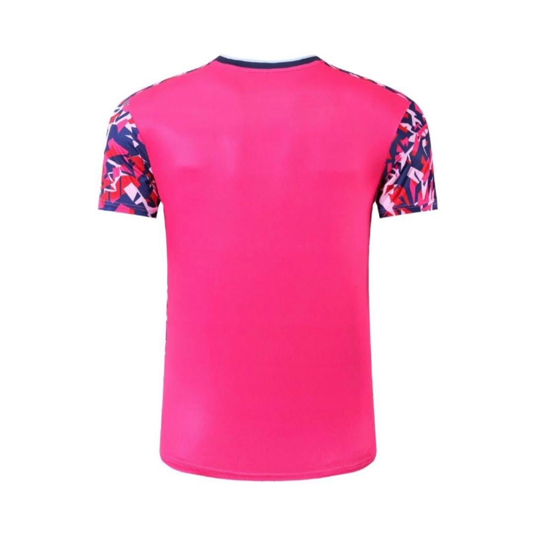 ヨネックスYONEX バド＆テニスゲームシャツ　新品　サイズLベリーピンク