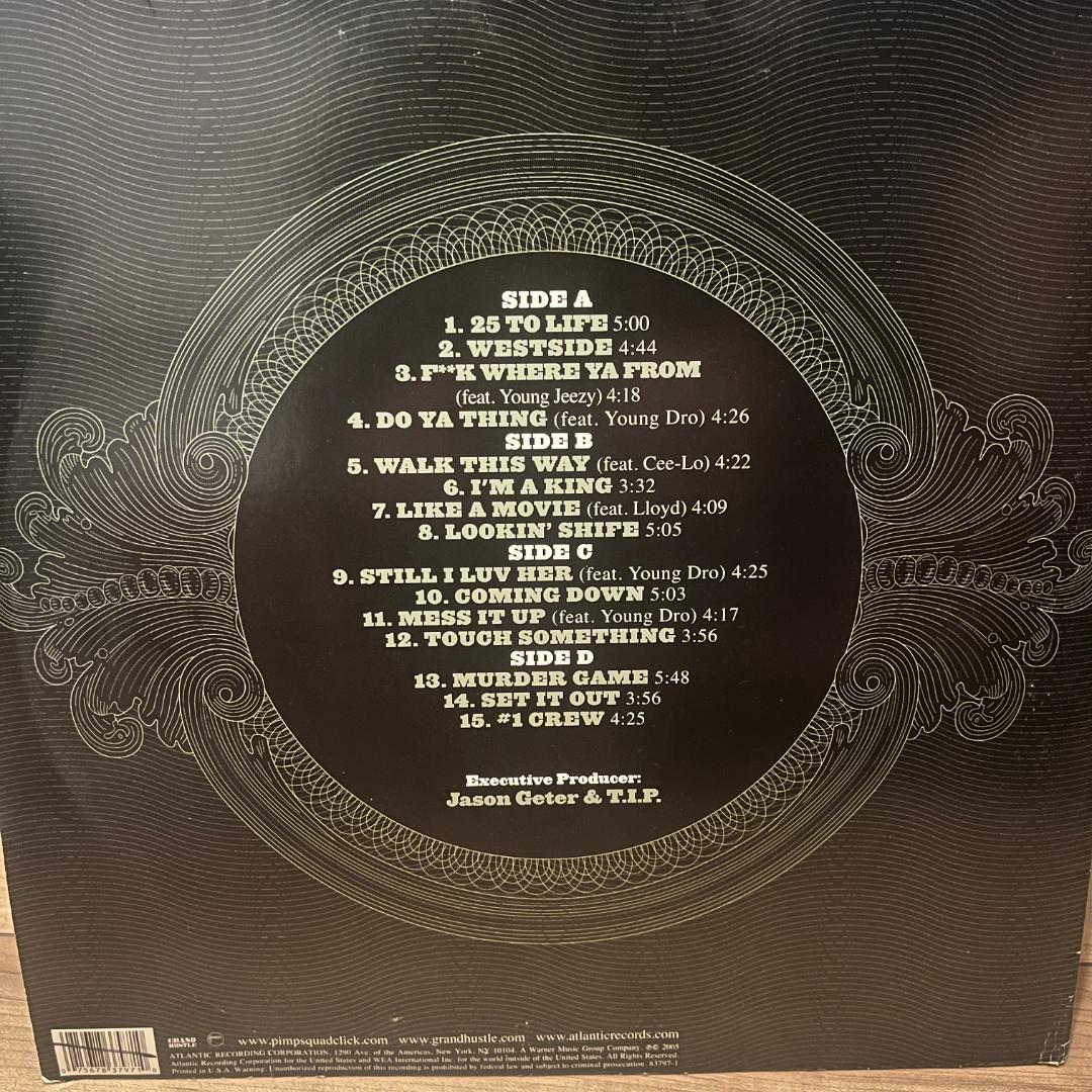 洋楽 T.I P$C 25 To Life 2LP