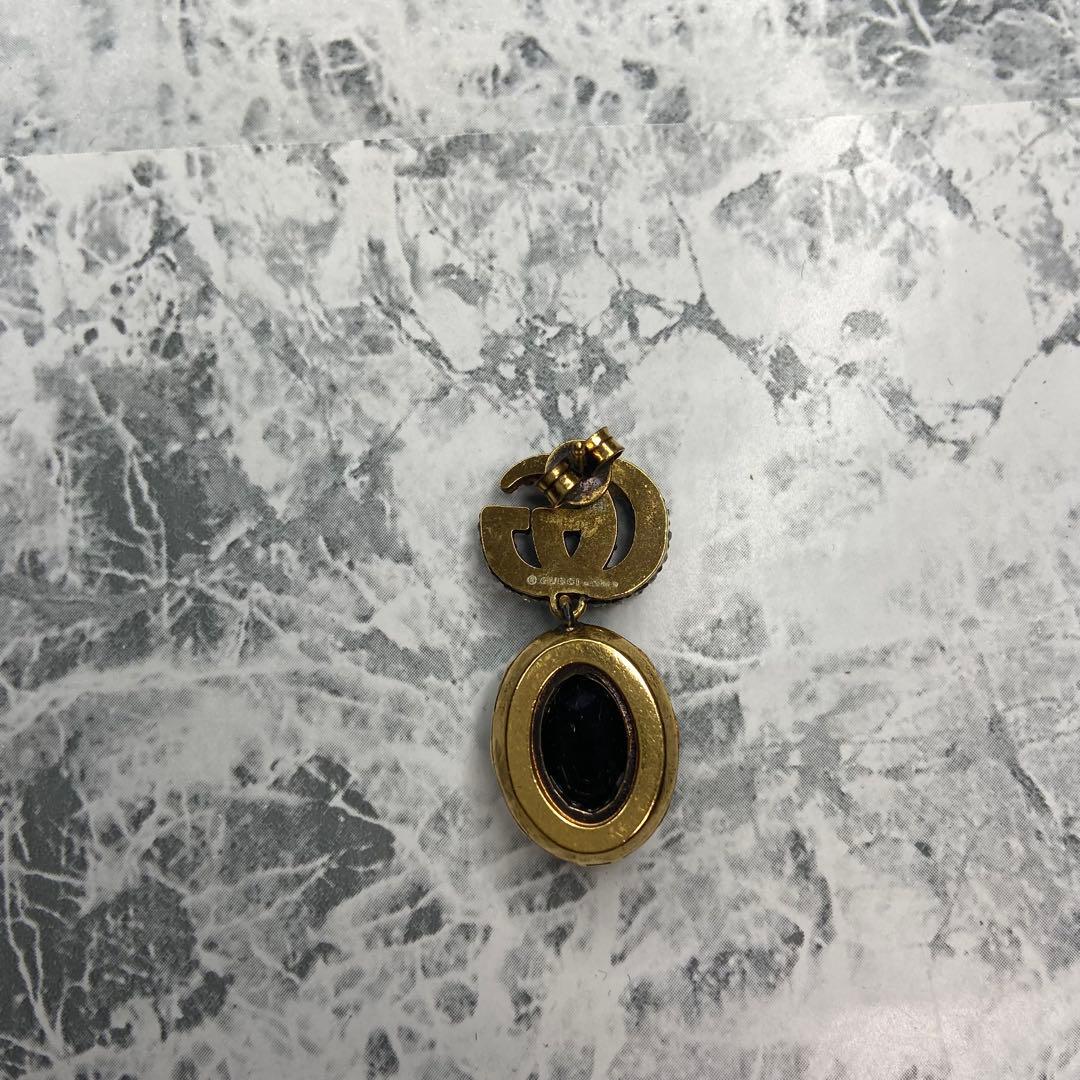 ✨GUCCI✨　グッチ　ピアス　マーモント　ラインストーン