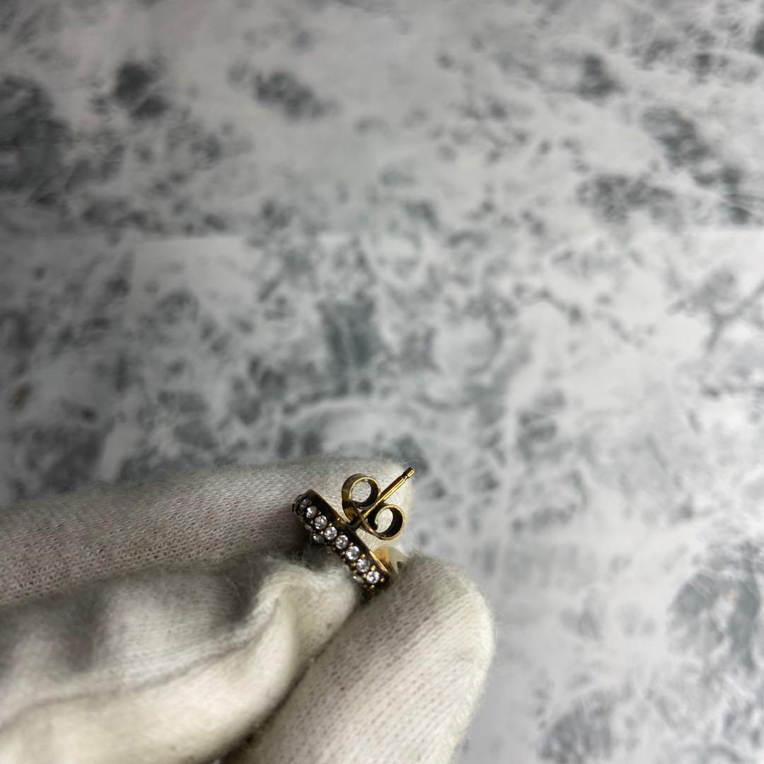 ✨GUCCI✨　グッチ　ピアス　マーモント　ラインストーン
