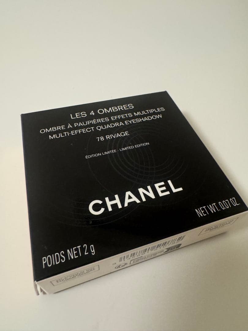 【新品・限定】CHANEL シャネル レ キャトル オンブル 78リヴァージュ