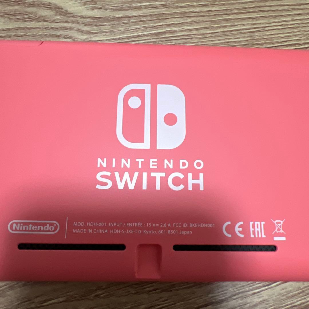 【美品】Nintendo Switch Lite コーラルピンク 本体