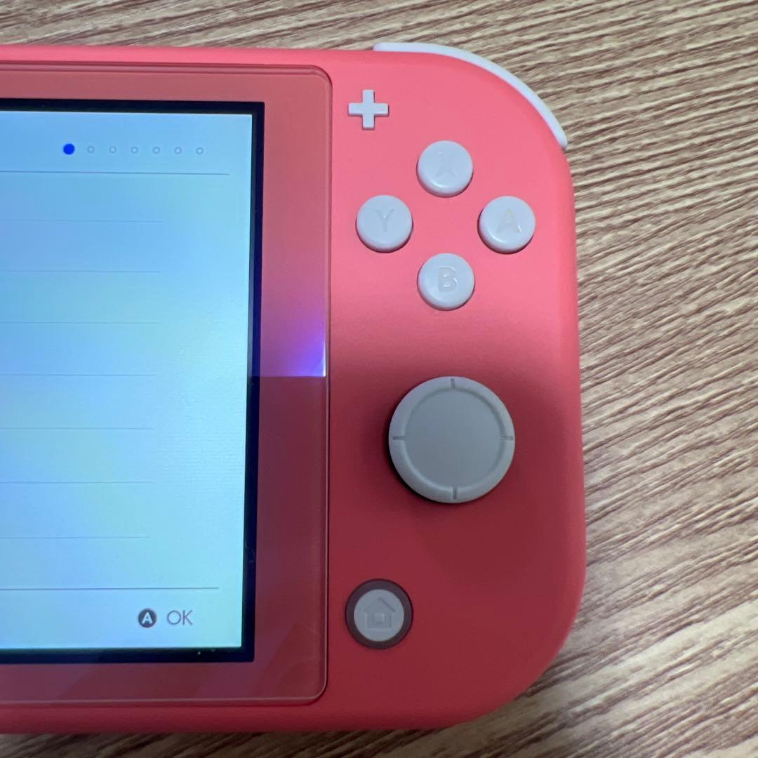 【美品】Nintendo Switch Lite コーラルピンク 本体