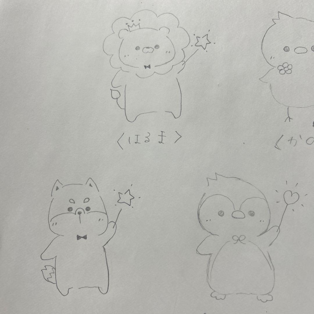 ぷにぷにさま♡木目調オーバルプレート9枚