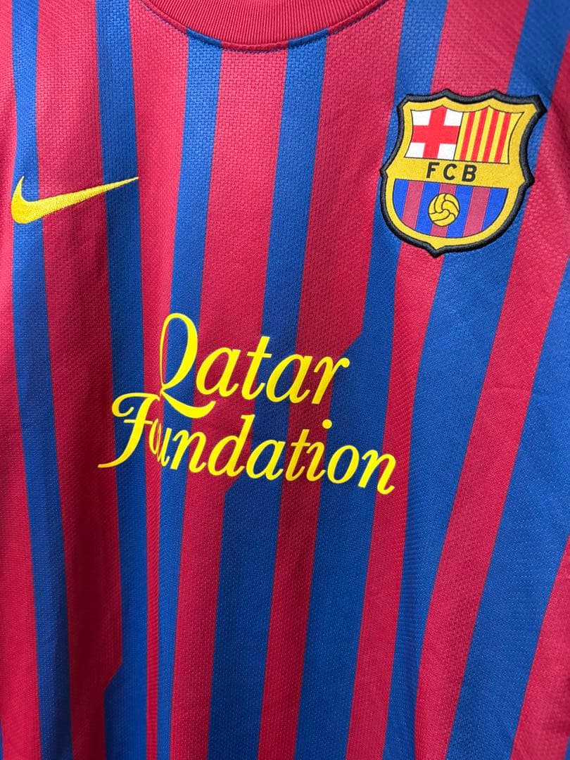 【正規品・美品】FCバルセロナ 11/12 A.イニエスタ Mサイズ