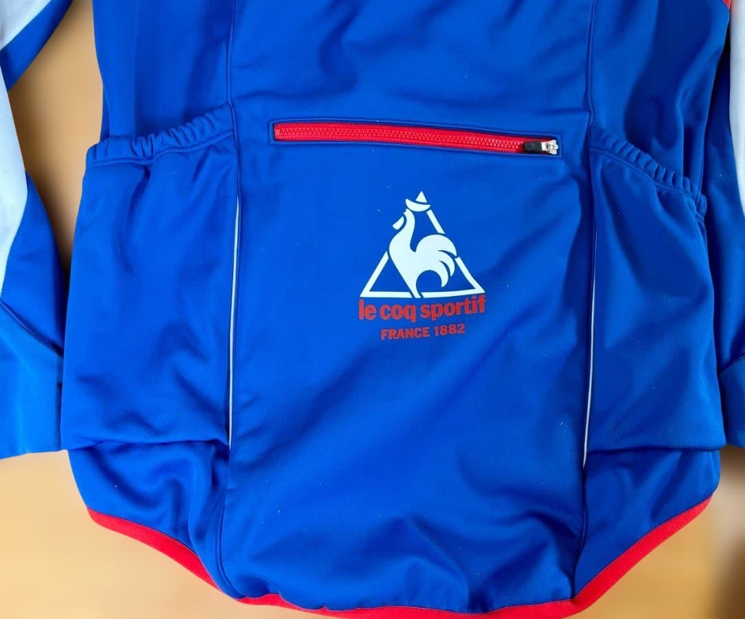 美品 ルコックle coq sportif スポルティフ サイクルジャージ L