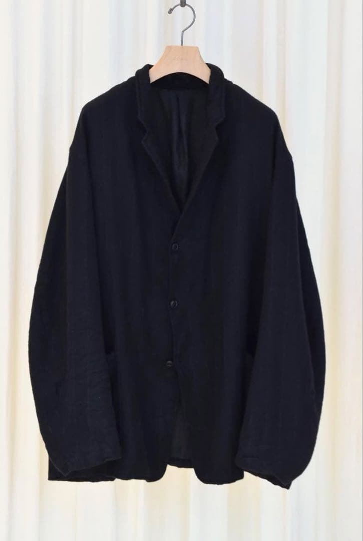 COMOLI 24aw ストライプジャケット ストライプテーパードパンツ セトア