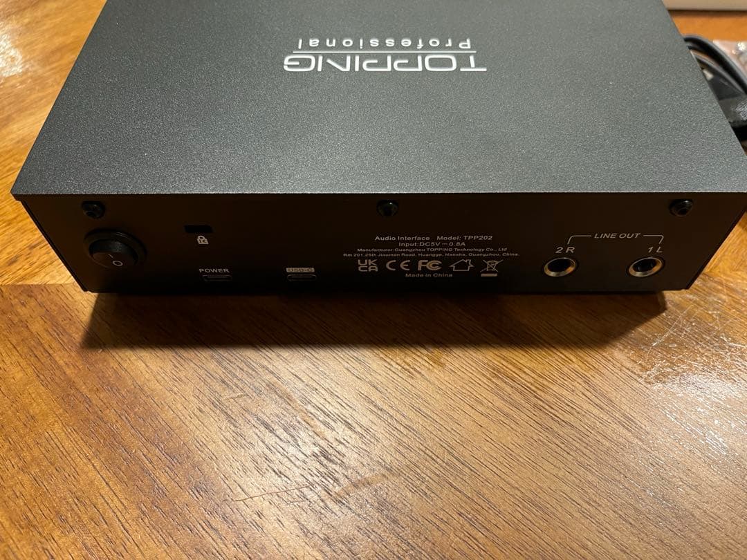 【訳あり】TOPPING E2x2 USB オーディオインターフェイス