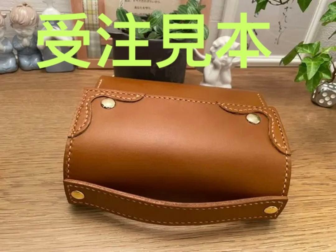 受注見本ハンドメイド本革聖書カバー／ブックカバー