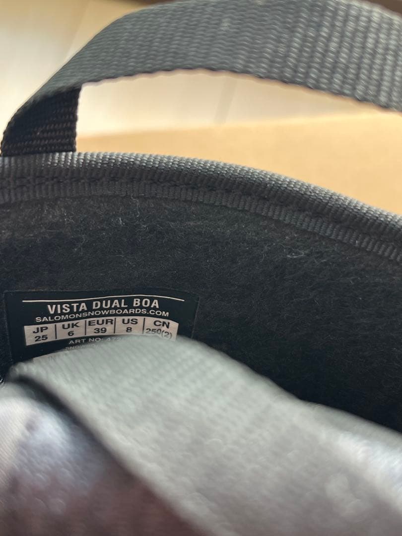 t*k様 SALOMONスノーボードブーツ DUAL BOA vista