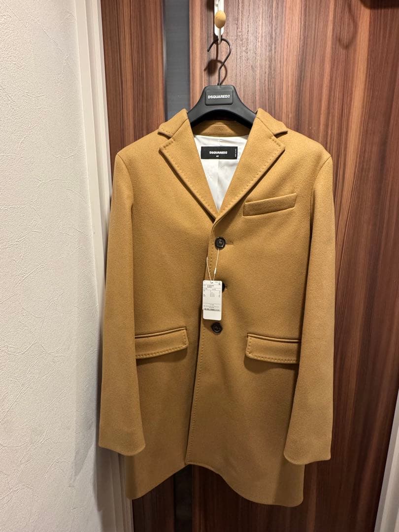 ■新品　DSQUARED2 シングルコート ベージュ 44