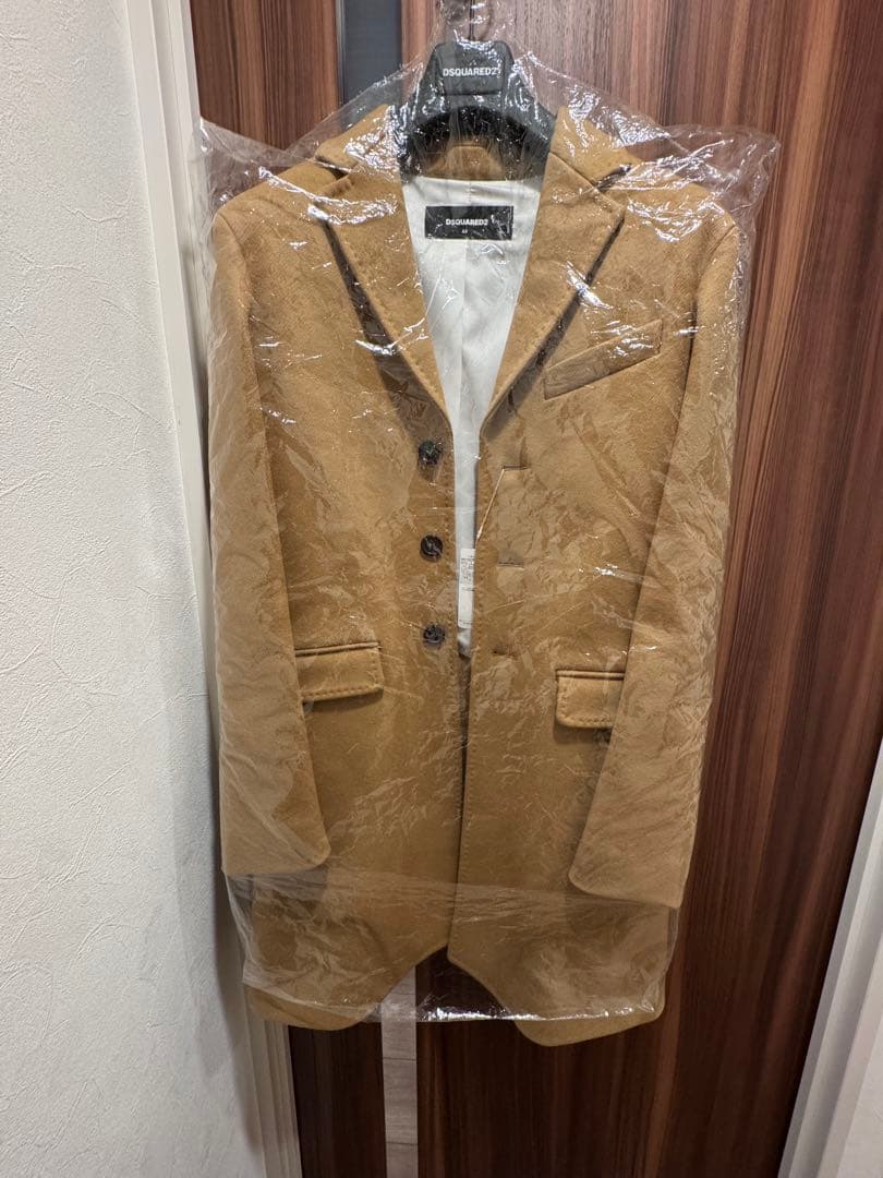 ■新品　DSQUARED2 シングルコート ベージュ 44