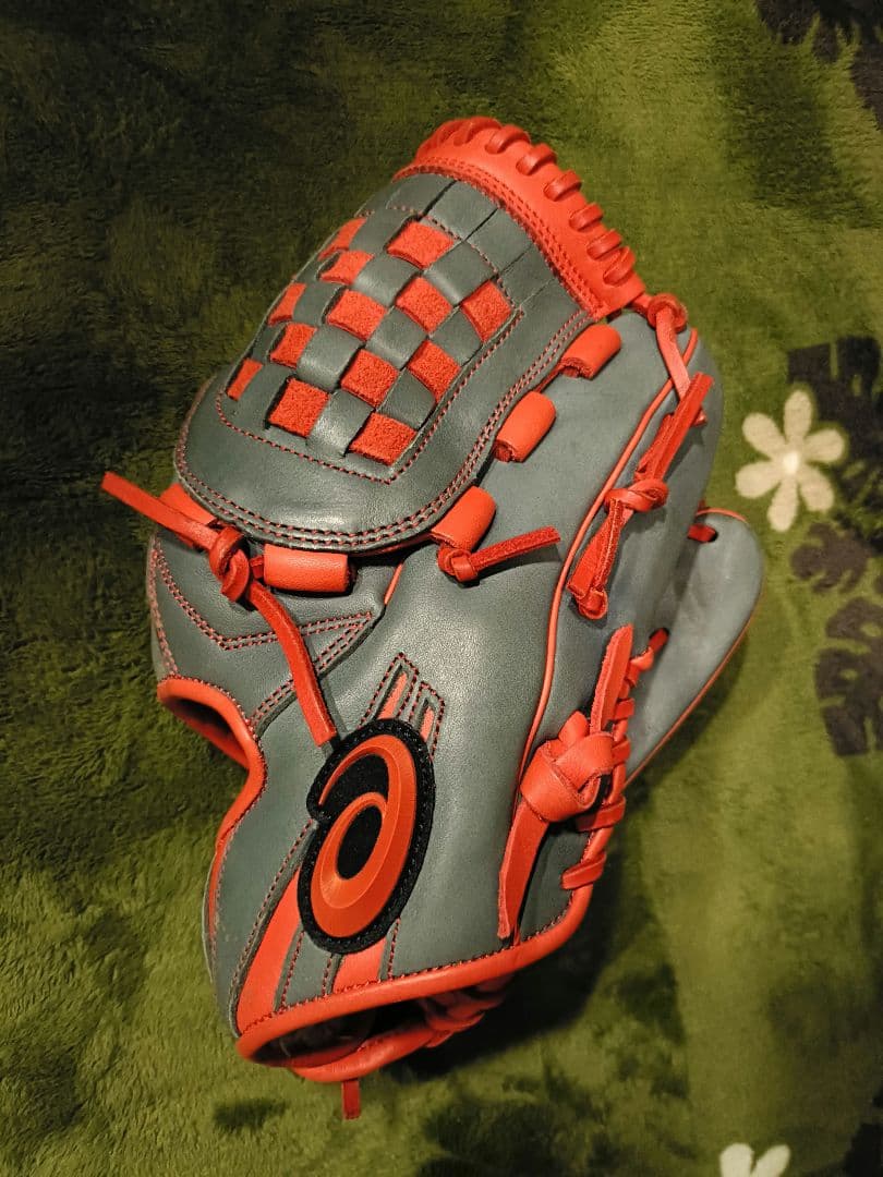 【希少品】ASICS 野球 軟式 グローブ オールラウンド用 シキサイ 右投げ用