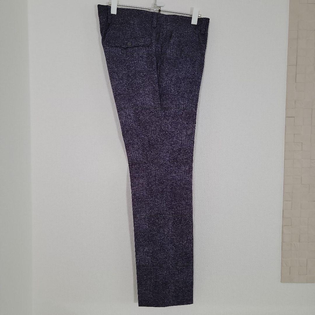 エポカウォモ カジュアルスーツ サイズ52 ストレッチ素材 ネイビー系