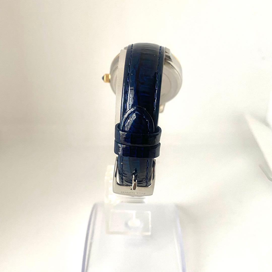 新品電池　スタージュエリー　限定　腕時計　ムーンフェイス