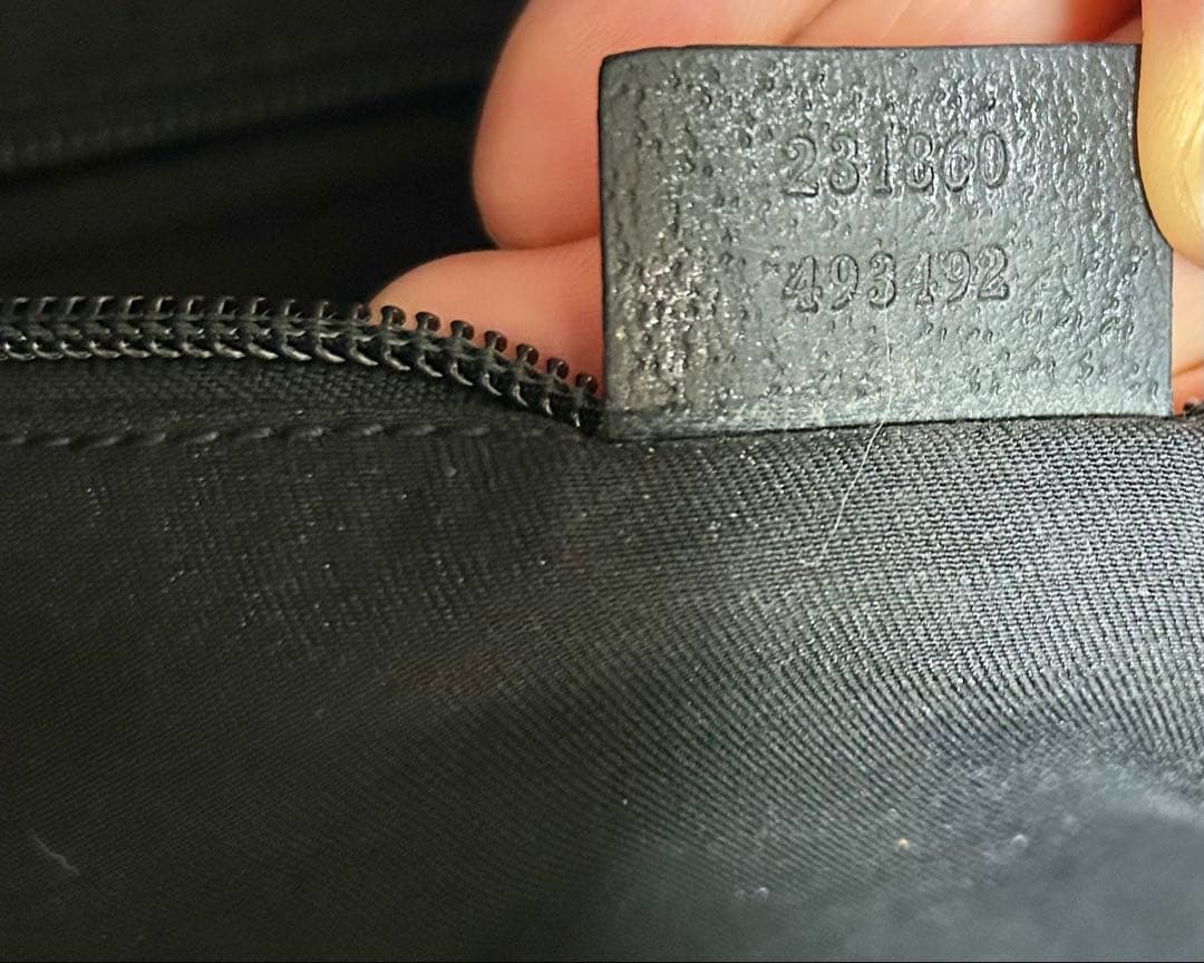 【GUCCI 】ブラック トートバッグ