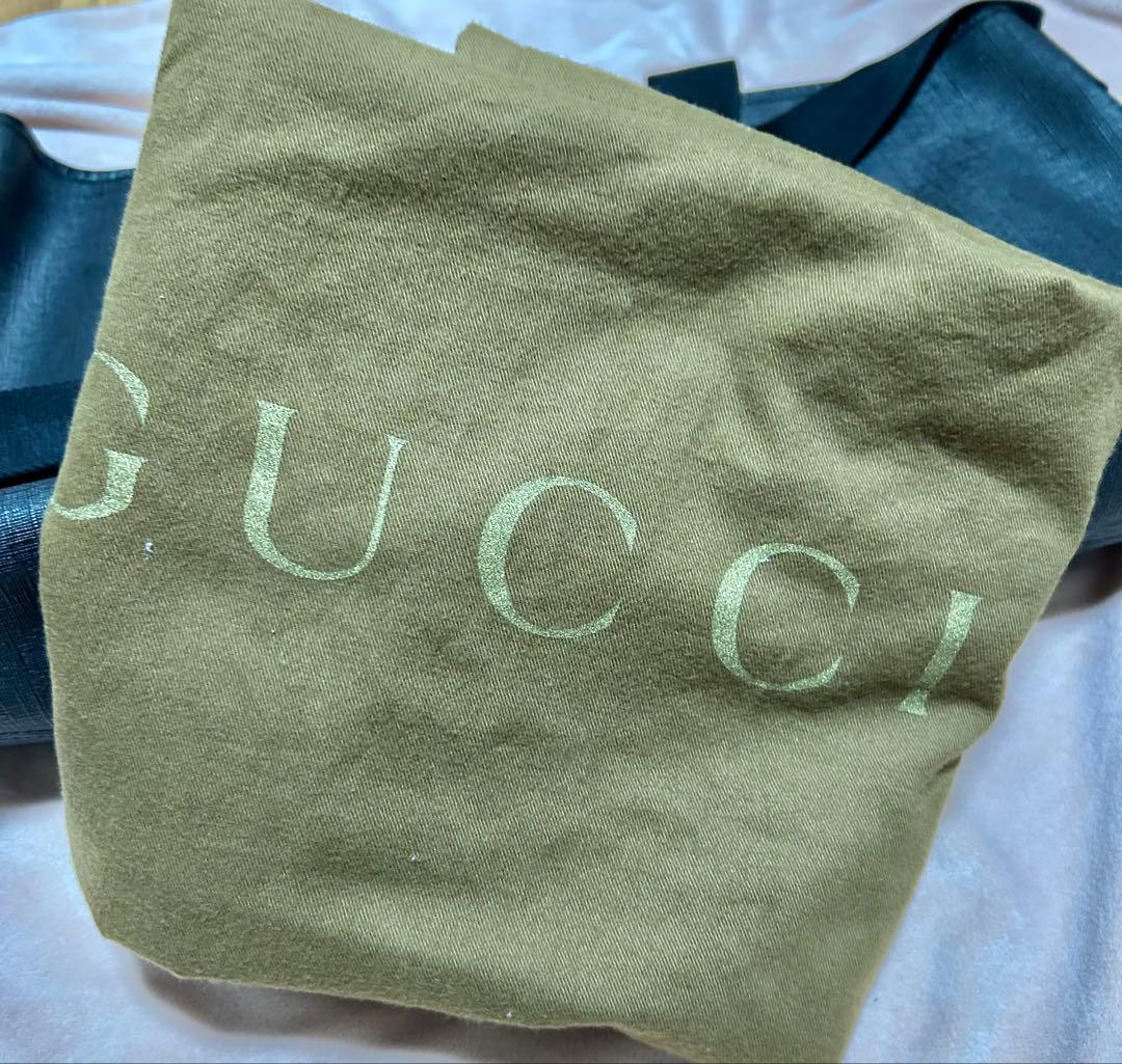 【GUCCI 】ブラック トートバッグ