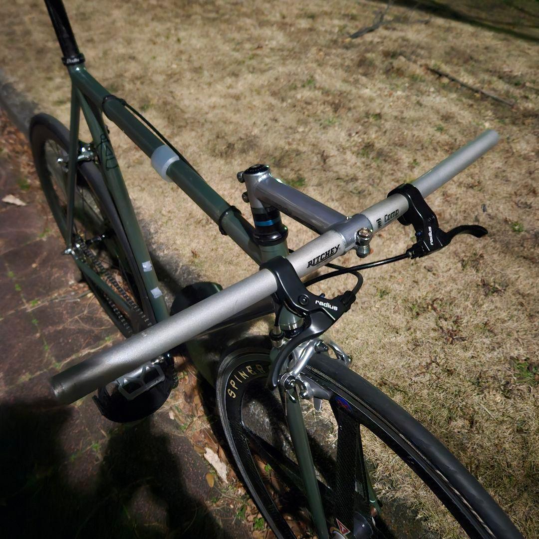 初期型　アフィニティー　ロープロ　フレームセット　M　パシュート