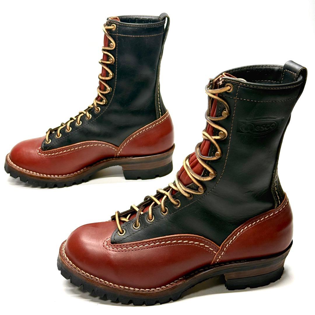 【美品】定価16万 WESCO JOBMASTER CUSTOM STYLE 革