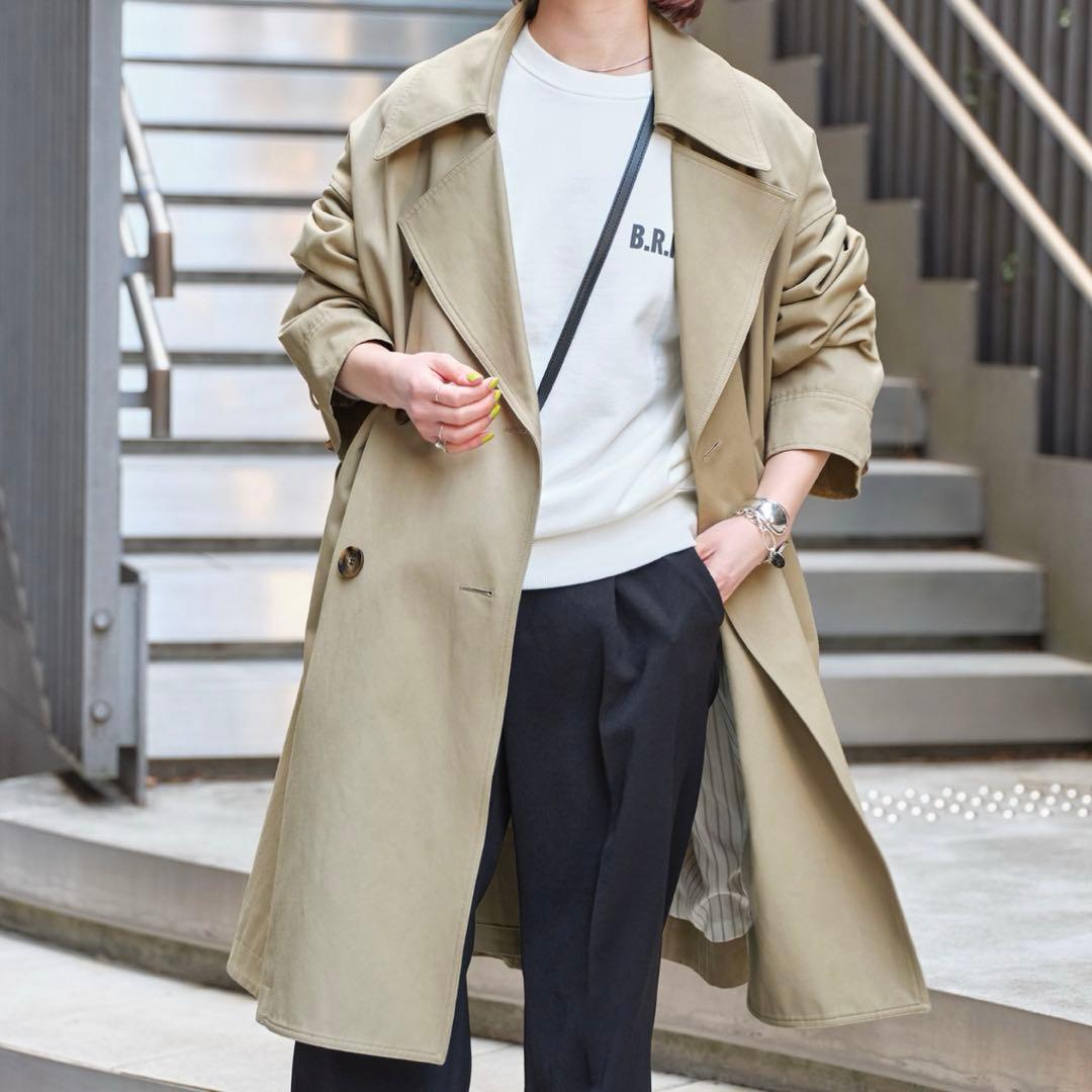 m*n様 Spick&Span オーバーサイズ　トレンチコート38