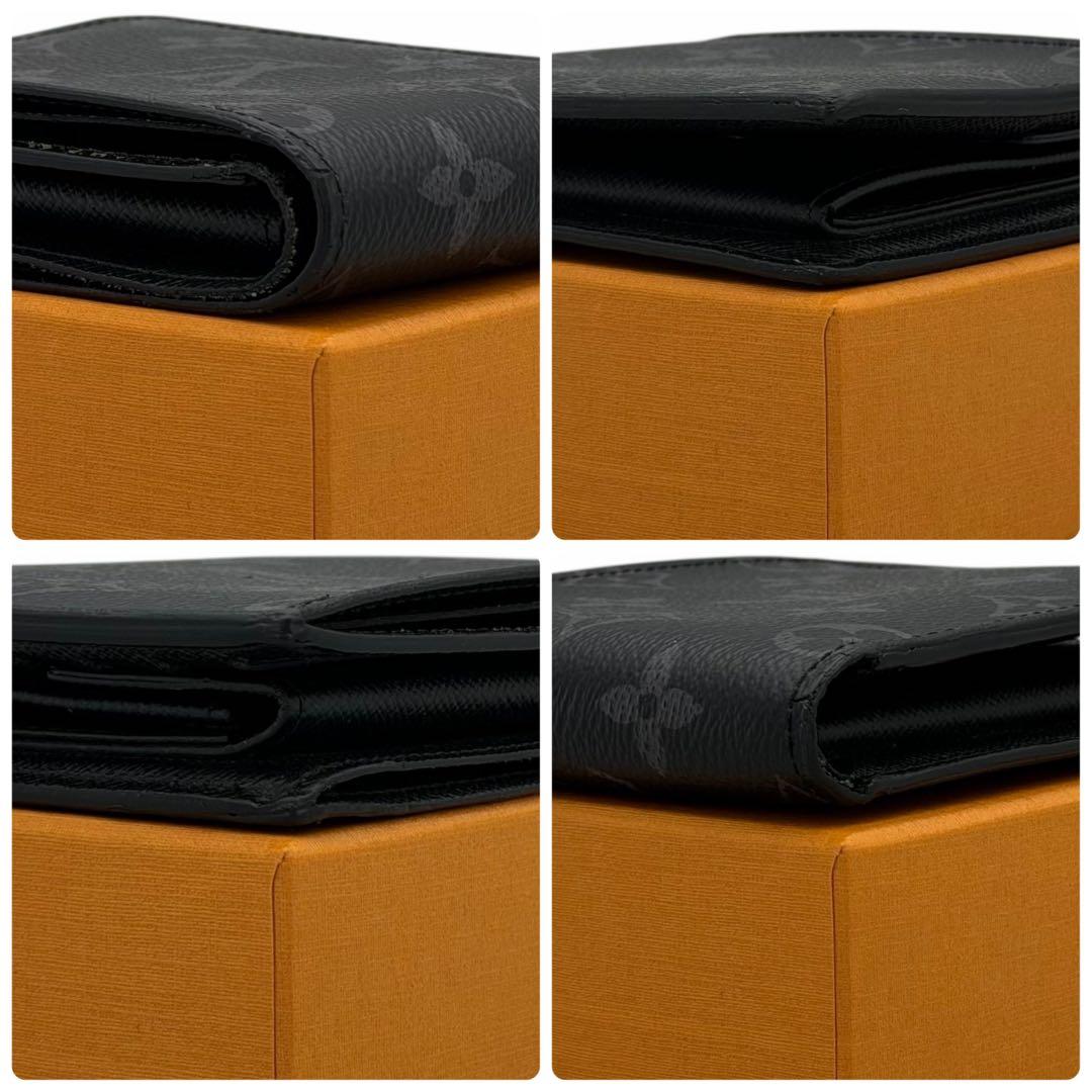 新型ICチップ　ルイヴィトン モノグラム エクリプス ポルトフォイユマルコNM