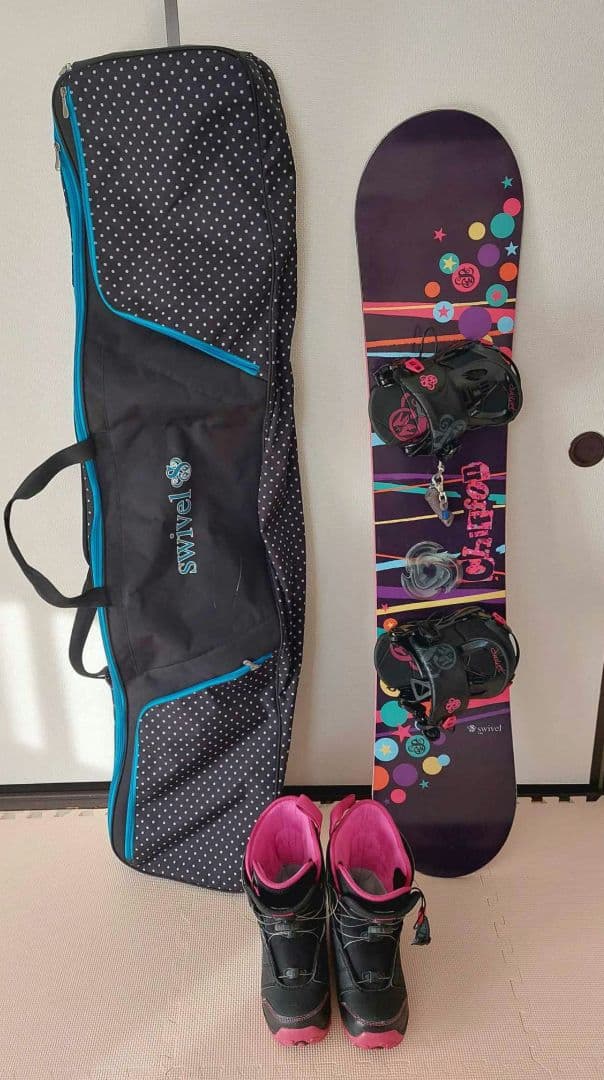 値下げ！　スノーボード サイズ142　Swivel