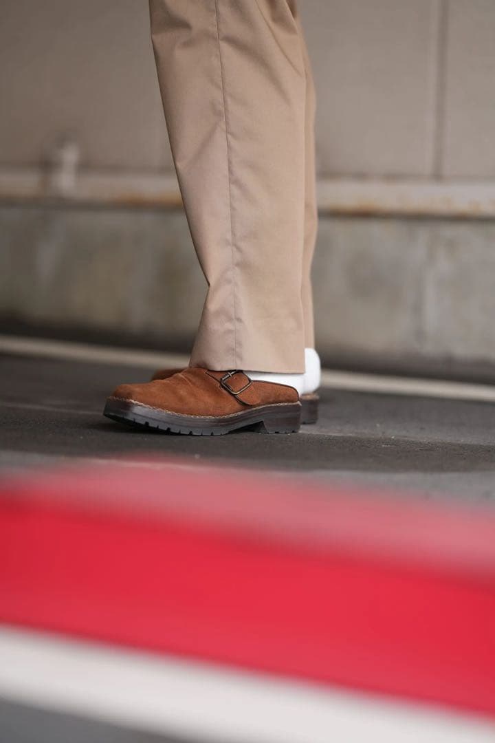 FOUNDOUR (ファウンダ) 25SS \"TWILL PANT\" BEIGE